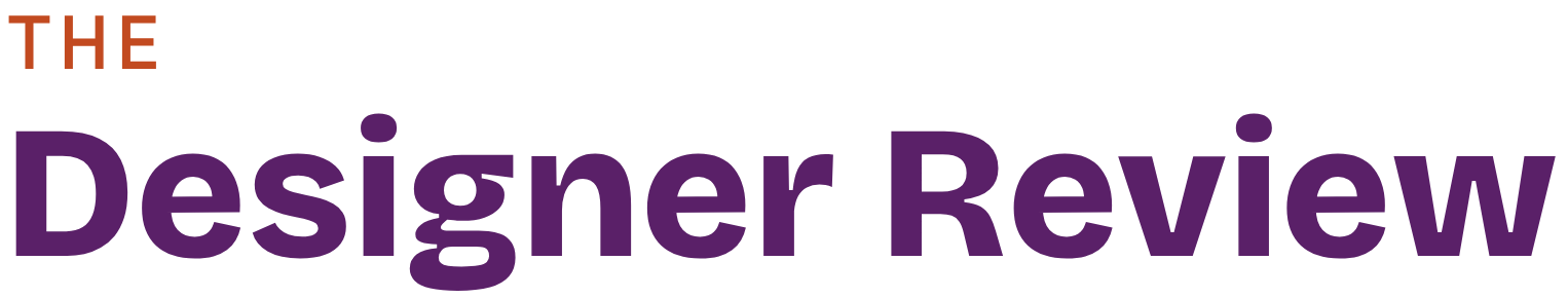 The Designer Review Logo