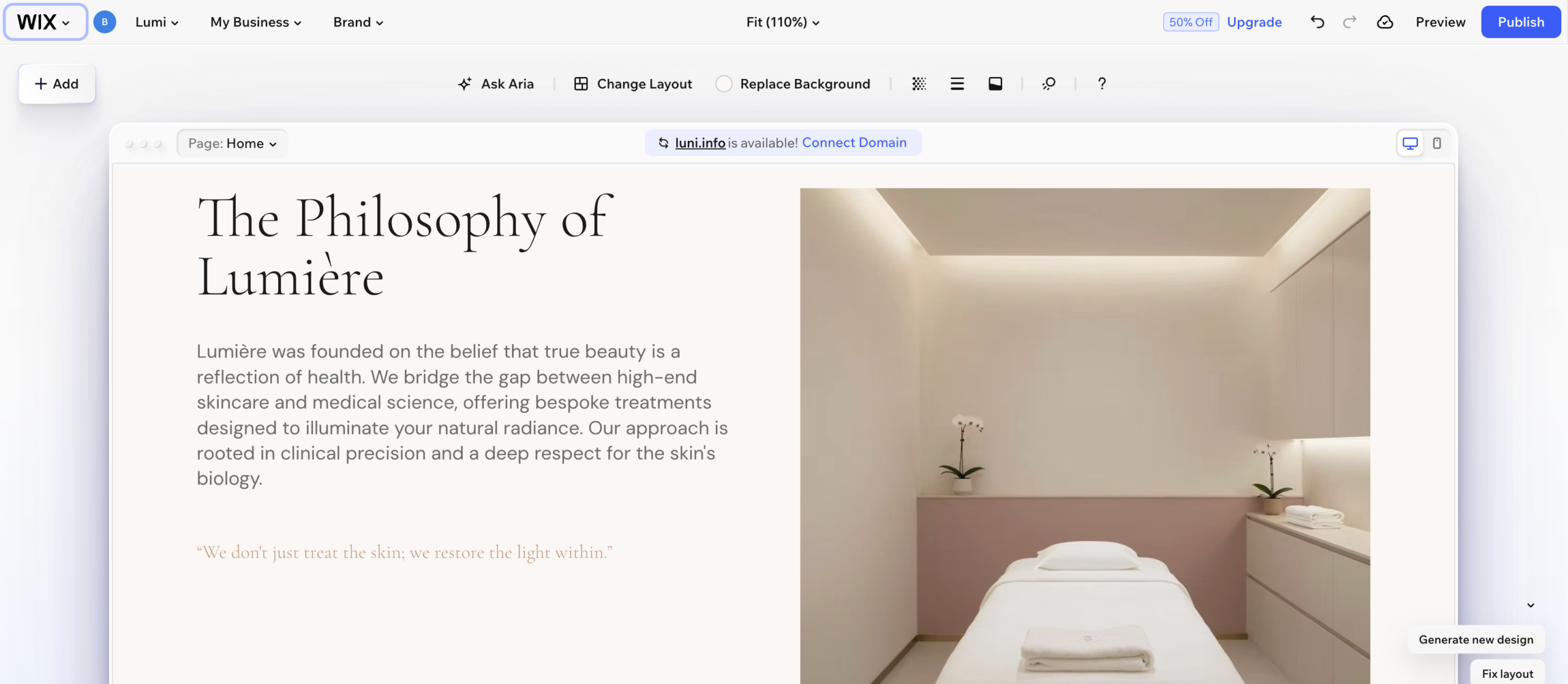 best website builders for small business: wix